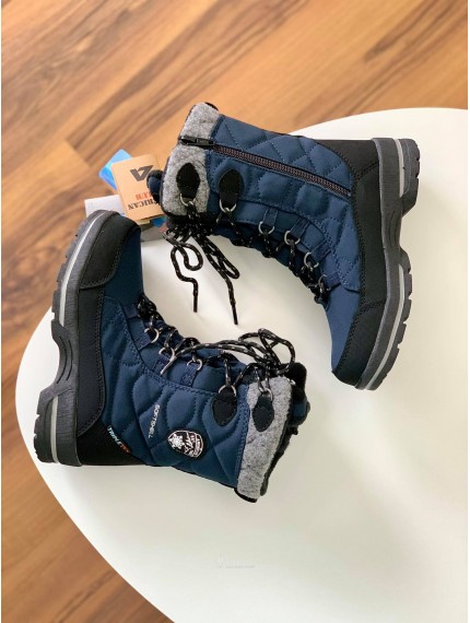 ДИТЯЧІ ЗИМОВІ ТЕРМО ЧОБОТИ AMERICAN SOFTSHELL & TRIPLETEX NAVY DODO