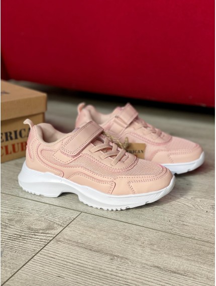 ДИТЯЧІ КРОСІВКИ AMERICAN CLUB PINK PIONIA