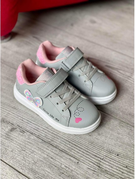 ДИТЯЧІ КРОСІВКИ AMERICAN CLUB GREY MAY