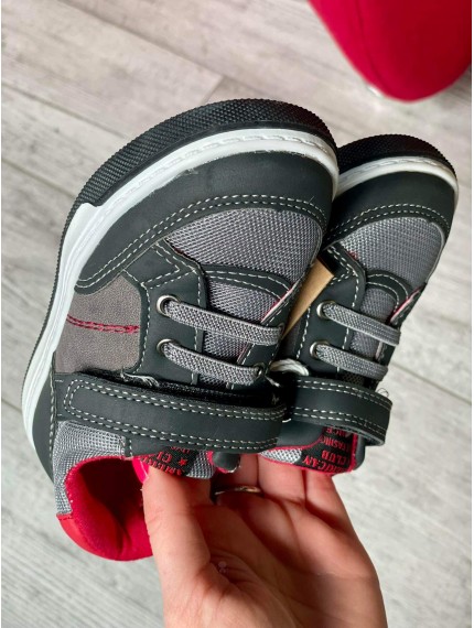 ДИТЯЧІ КРОСІВКИ AMERICAN CLUB GREY OFFY