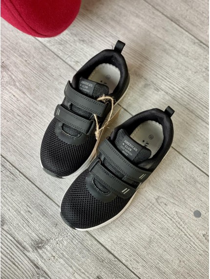 ДИТЯЧІ КРОСІВКИ AMERICAN CLUB BLACK DOWO