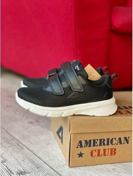 ДИТЯЧІ КРОСІВКИ AMERICAN CLUB BLACK SHIO