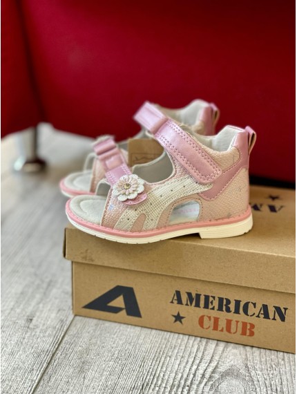 ДИТЯЧІ БОСОНІЖКИ AMERICAN CLUB ДЛЯ ДІВЧИНКИ