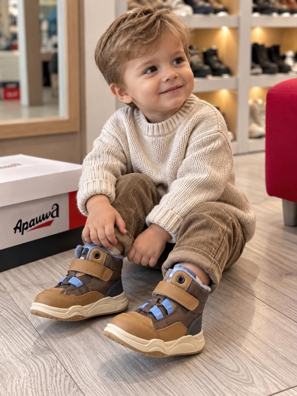 ДИТЯЧІ ЧЕРЕВИКИ APAWWA НА ХУТРІ УНІВЕРСАЛЬНІ