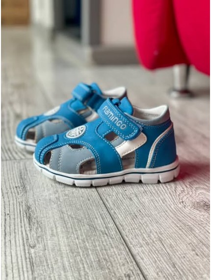 ДИТЯЧІ БОСОНІЖКИ FLAMINGO BLUE ELS