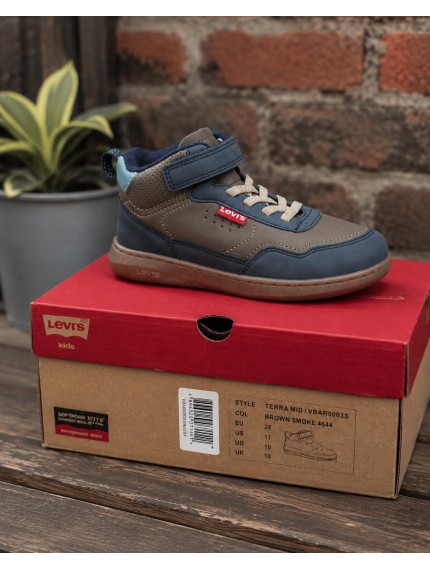 ДИТЯЧІ КРОСІВКИ LEVI'S BAREFOOT ВИСОКІ ДЛЯ ХЛОПЧИКА