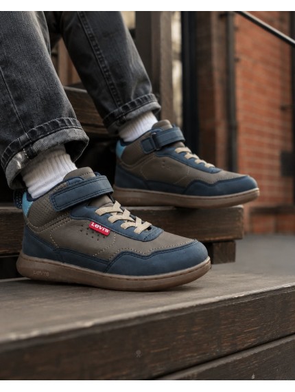 ДИТЯЧІ КРОСІВКИ LEVI'S BAREFOOT ВИСОКІ ДЛЯ ХЛОПЧИКА