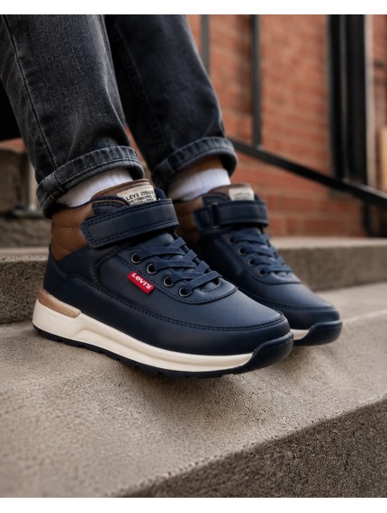 ДИТЯЧІ КРОСІВКИ LEVI'S ВИСОКІ ДЛЯ ХЛОПЧИКА