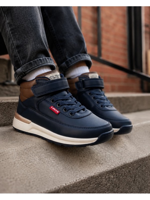 ДИТЯЧІ КРОСІВКИ LEVI'S ВИСОКІ ДЛЯ ХЛОПЧИКА