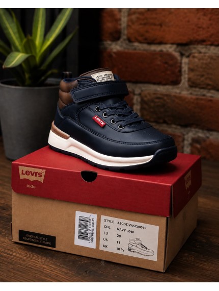 ДИТЯЧІ КРОСІВКИ LEVI'S ВИСОКІ ДЛЯ ХЛОПЧИКА