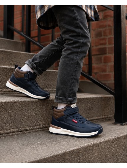 ДИТЯЧІ КРОСІВКИ LEVI'S ВИСОКІ ДЛЯ ХЛОПЧИКА