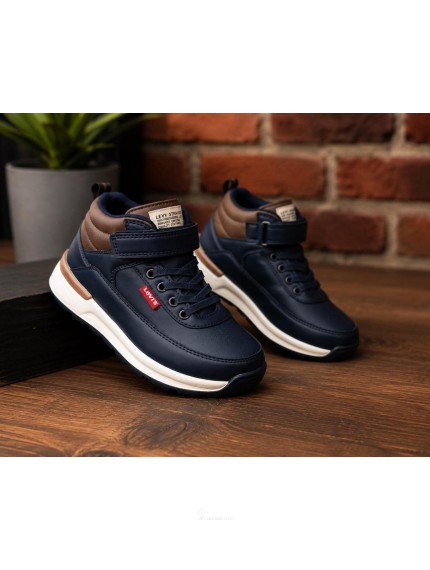 ДИТЯЧІ КРОСІВКИ LEVI'S ВИСОКІ ДЛЯ ХЛОПЧИКА