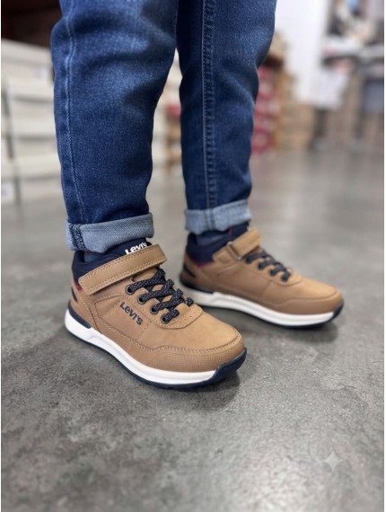 ДИТЯЧІ КРОСІВКИ LEVI'S ВИСОКІ ДЛЯ ХЛОПЧИКА