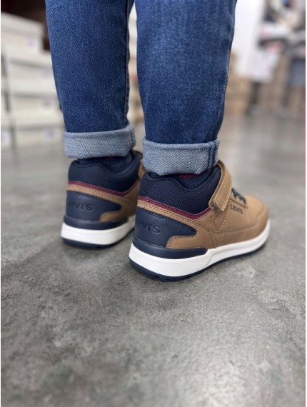 ДИТЯЧІ КРОСІВКИ LEVI'S ВИСОКІ ДЛЯ ХЛОПЧИКА