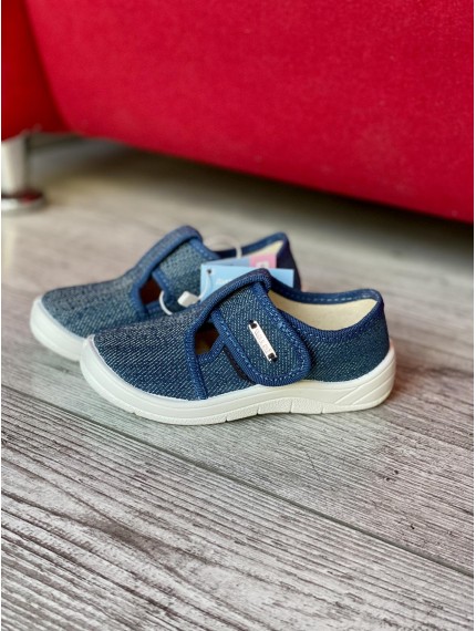 ДИТЯЧІ ТАПОЧКИ WALDI GREE JEANSY