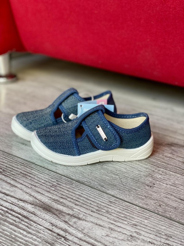 ДИТЯЧІ ТАПОЧКИ WALDI GREE JEANSY