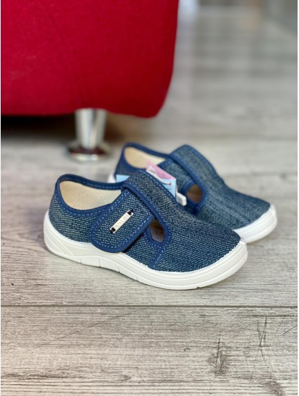 ДИТЯЧІ ТАПОЧКИ WALDI GREE JEANSY